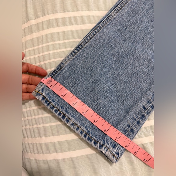 rag & bone Light Blue Straight Leg Jeans - Picture 8 of 15